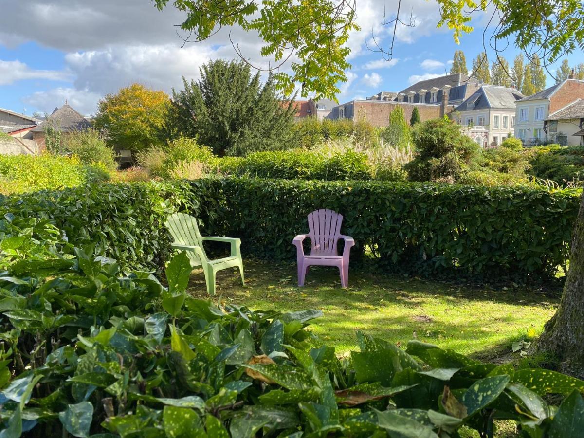 Au Jardin Des Deux Ponts Bed and Breakfast Abbeville Eksteriør billede